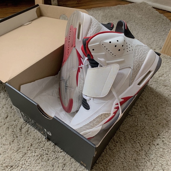 [AIR JORDAN] JORDAN SON OF MARS “ Fire Red”( GS) - Picture 3 of 9